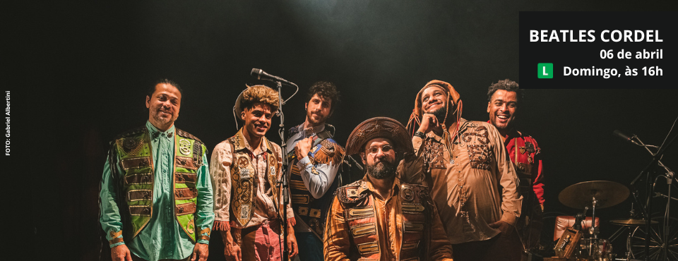 Centro Cultural SESI Sorocaba apresenta um show que mistura os clássicos da banda Os Beatles com elementos da cultura nordestina