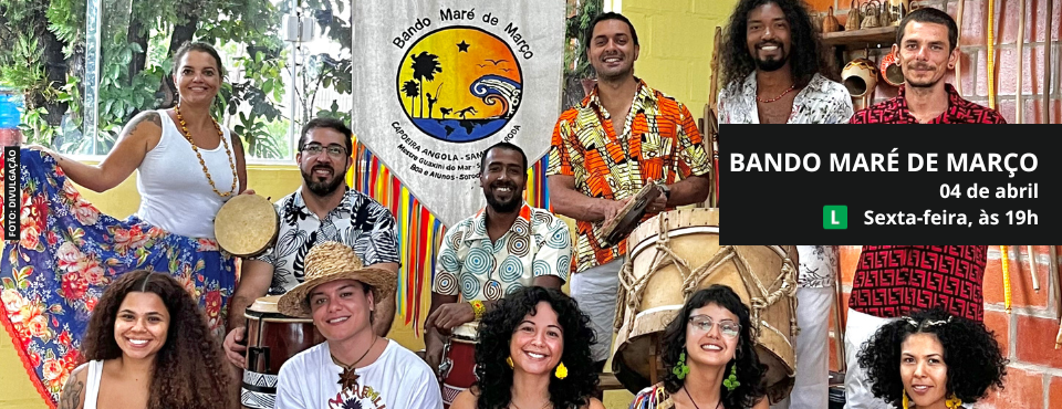 Bando Maré de Março embala noite com samba de roda no Centro Cultural SESI Sorocaba 