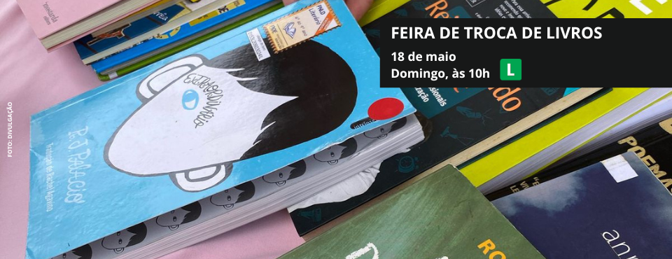 Centro Cultural SESI Sorocaba promove feira de troca de livros e encerra temporada de ‘O Vazio na Mala’ neste domingo (18)