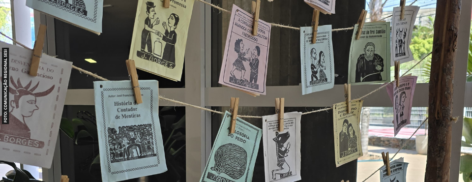O Centro Cultural Sesi Sorocaba promove oficinas inspiradas na exposição, acompanhadas por visitas mediadas ao acervo