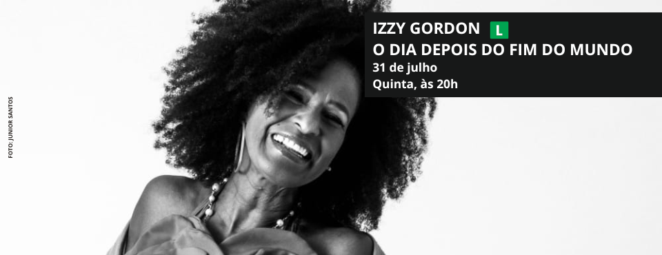 Izzy Gordon faz show gratuito no Centro Cultural Sesi Sorocaba