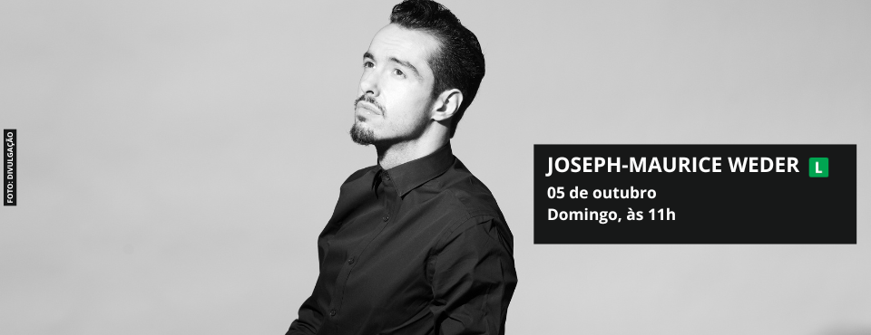 Pianista suíço Joseph-Maurice Weder se apresenta no Centro Cultural Sesi Sorocaba