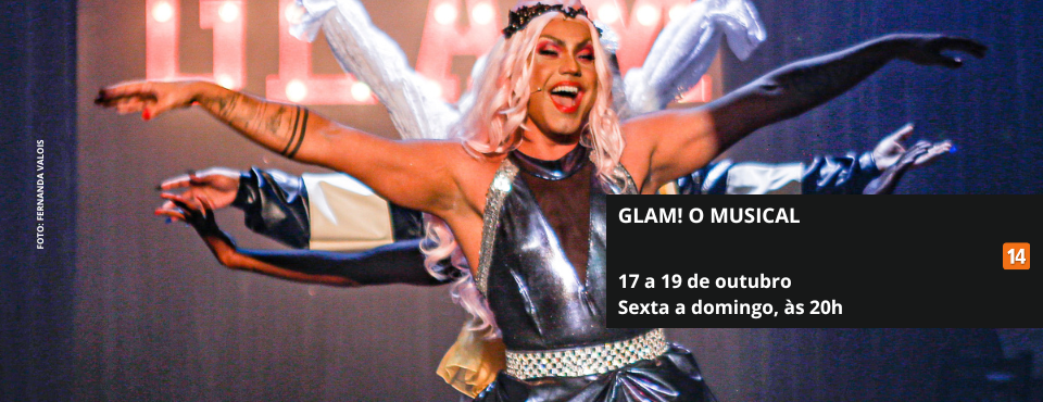 ‘Glam! O Musical’ leva a diversidade para o palco no Centro Cultural Sesi Sorocaba