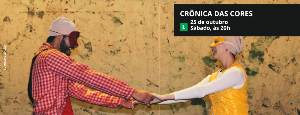 "Crônica das Cores”, peça do NAC do Sesi Itapetininga, chega ao Centro Cultural Sesi Sorocaba em outubro