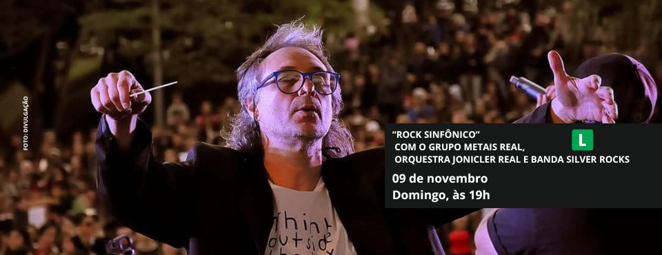 “Rock Sinfônico”, com o grupo Metais Real, Orquestra Jonicler Real e Banda Silver Rocks agita o Centro Cultural Sesi Sorocaba