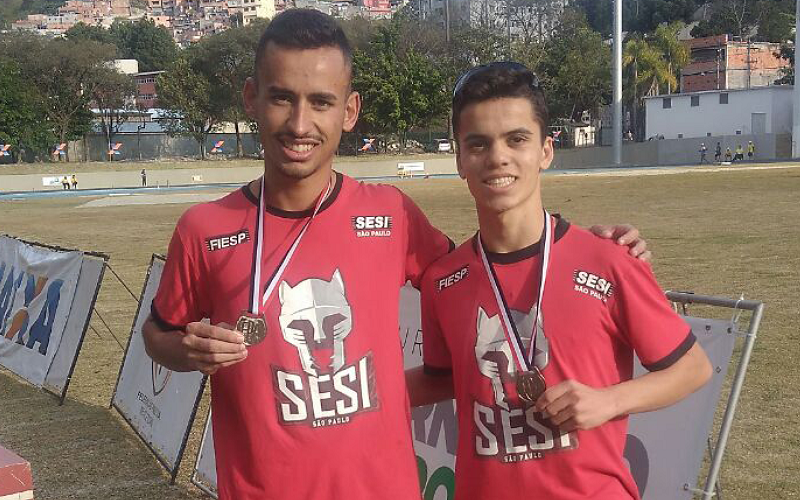 Equipe de atletismo do Sesi-SP conquista quatro medalhas no Paulista Adulto 2017