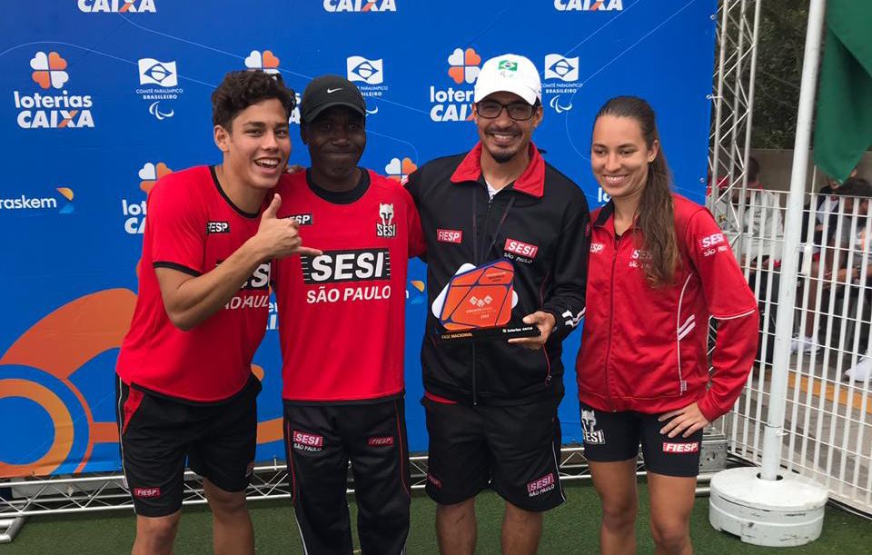 Equipe de Atletismo Paralímpico do Sesi-SP conquista 12 medalhas na 2ª Etapa do Circuito Nacional 