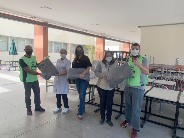 doação de cobertores 