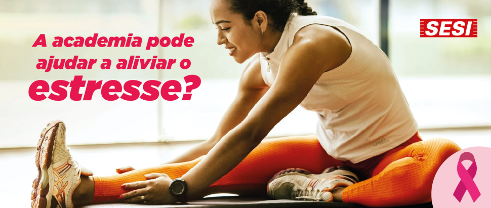 A academia pode ajudar a aliviar o estresse? 