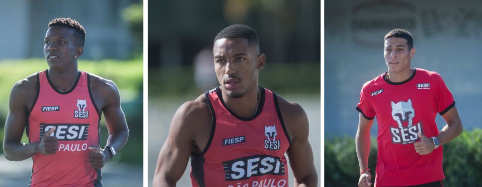 Três atletas do Sesi-SP representam o Brasil no Campeonato Sul-Americano de Atletismo