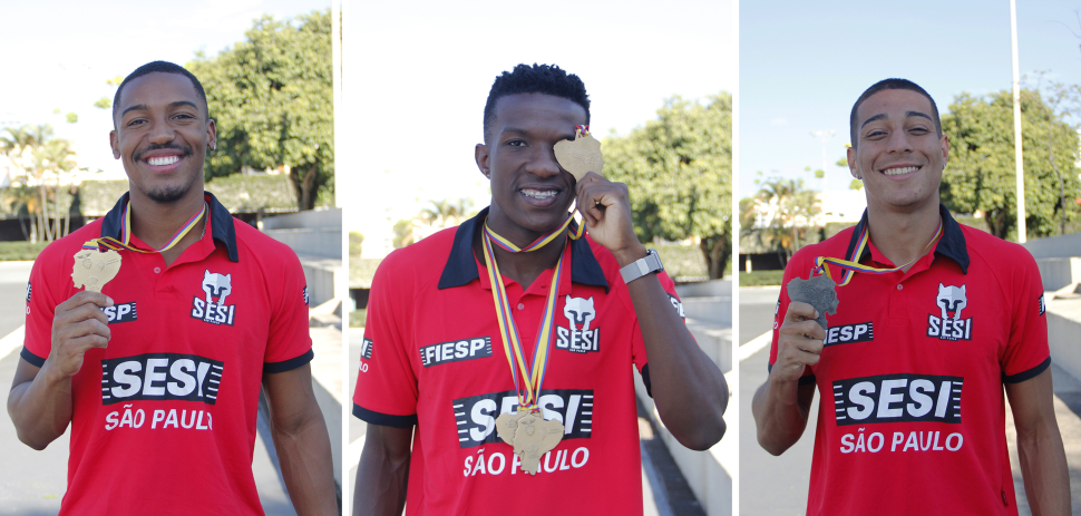 Representando o Brasil, velocistas do Sesi-SP conquistam 5 medalhas no Sul-Americano de Atletismo