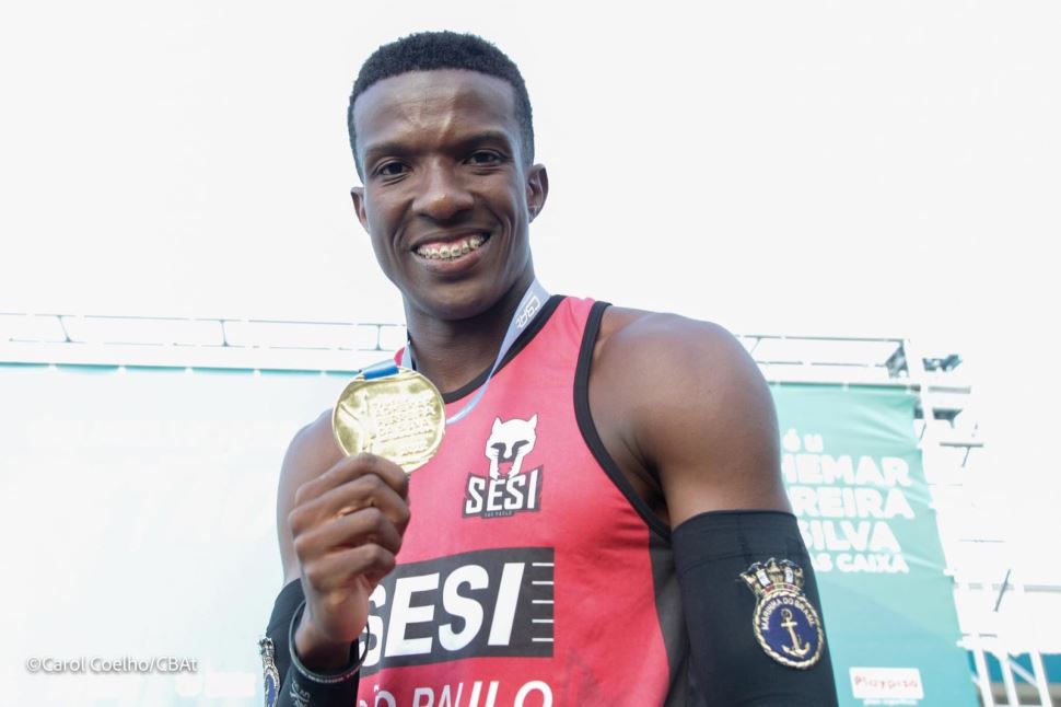 Felipe Bardi conquista três ouros e é eleito o melhor atleta do Troféu Adhemar Ferreira da Silva de Atletismo