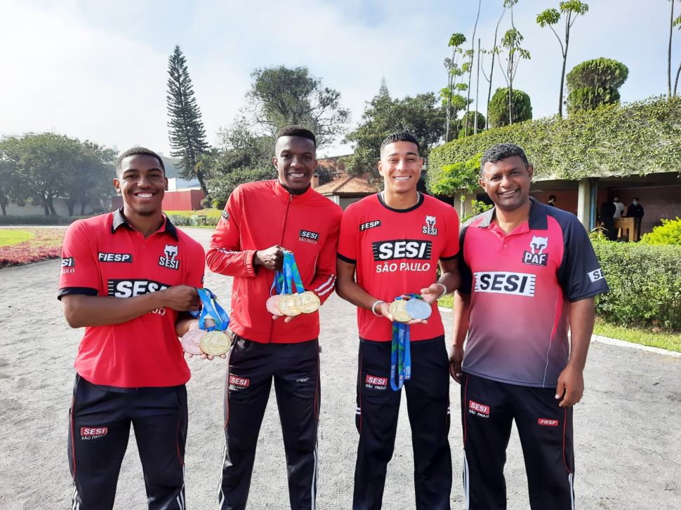 Atletas do Sesi-SP vão representar o Brasil no Mundial de Atletismo