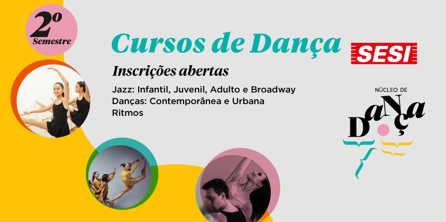 Cursos de Dança: inscrições abertas