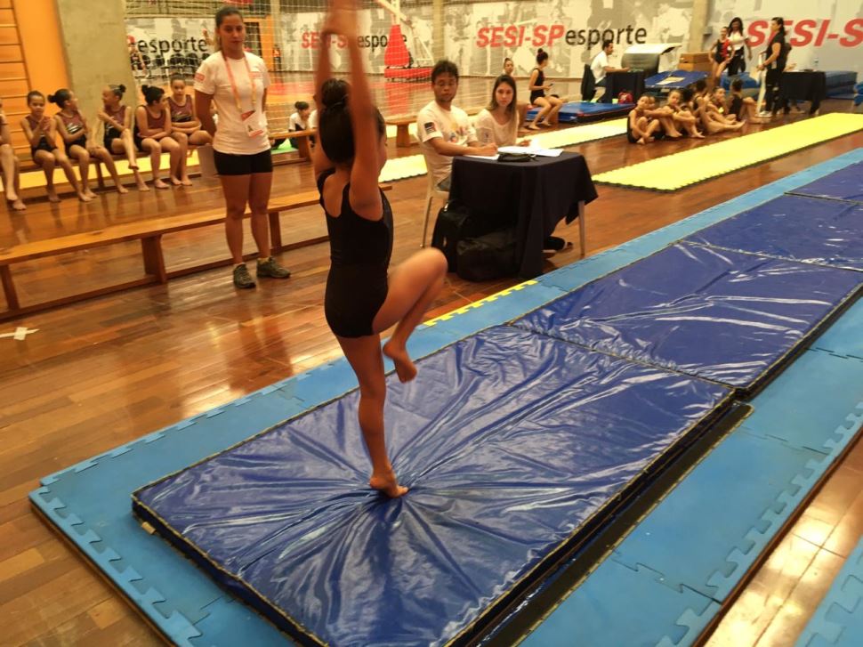 Seletiva para equipe de Ginástica Artística Feminina do Sesi Santo André