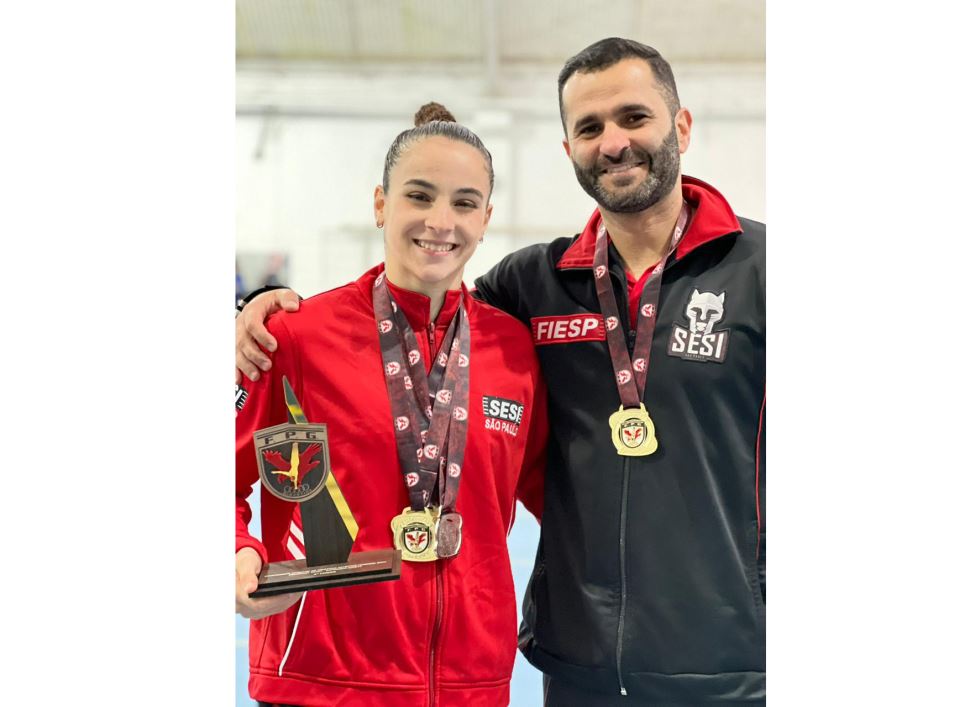 Mais um título inédito! Ginástica Artística do Sesi-SP é Campeã Estadual  