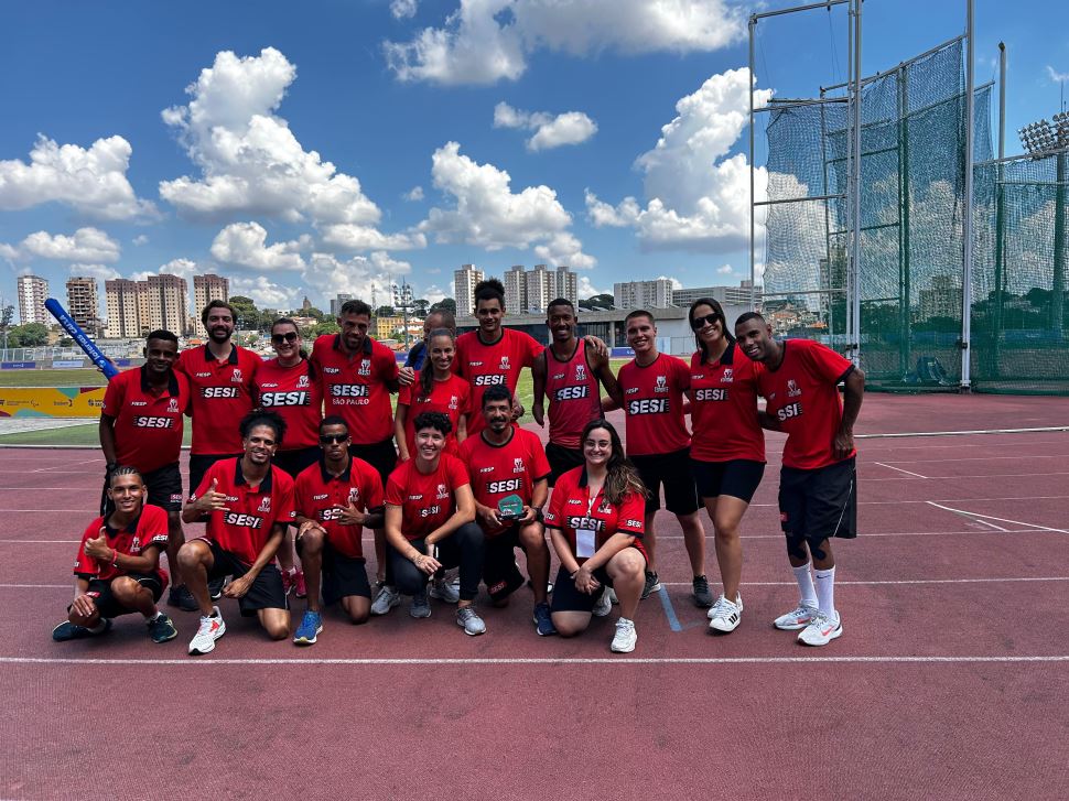 Atletas do Sesi-SP se destacam na 1ª Fase Nacional do Circuito de Atletismo Paralimpico