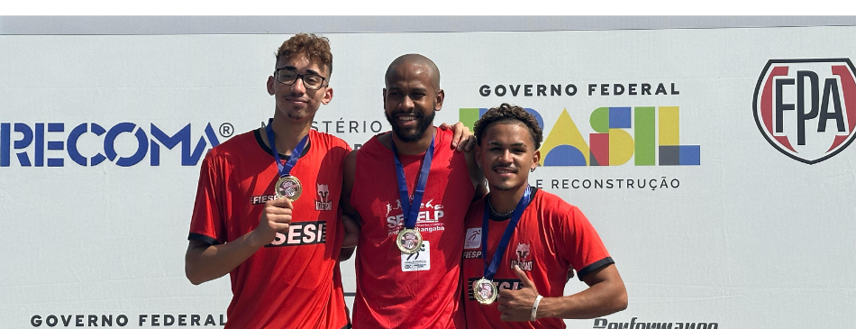 Atletas do SESI-SP conquistam 14 medalhas na V Circuito Paulista Open de Atletismo 