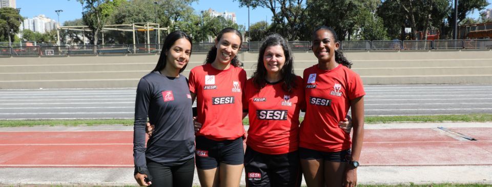Mulheres na pista: os desafios e conquistas da equipe feminina de Atletismo do Sesi Santo André 