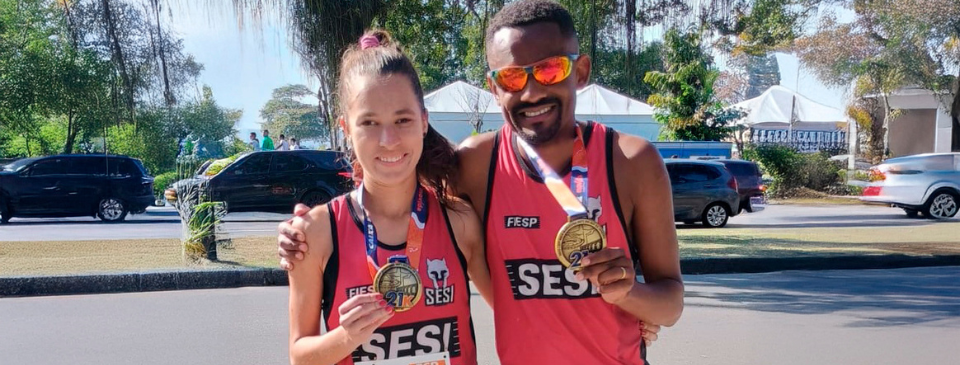 Atleta do SESI-SP é corredora paralímpica mais bem colocada na Meia Maratona Internacional do Rio