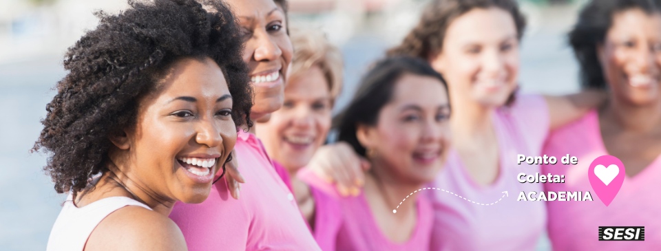 Campanha de Doação de Lenços incentiva empatia e solidariedade durante o Outubro Rosa no Sesi  Santo André