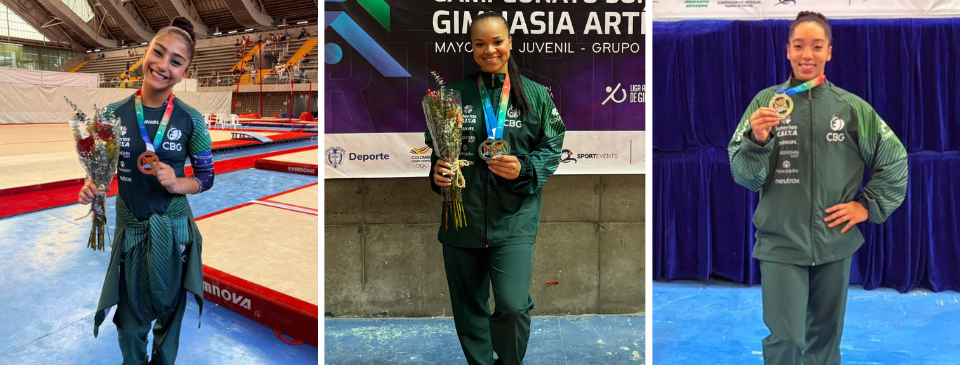Sul-Americano de Ginástica Artística: atletas do SESI-SP conquistam 2 medalhas de ouro e 2 de prata 