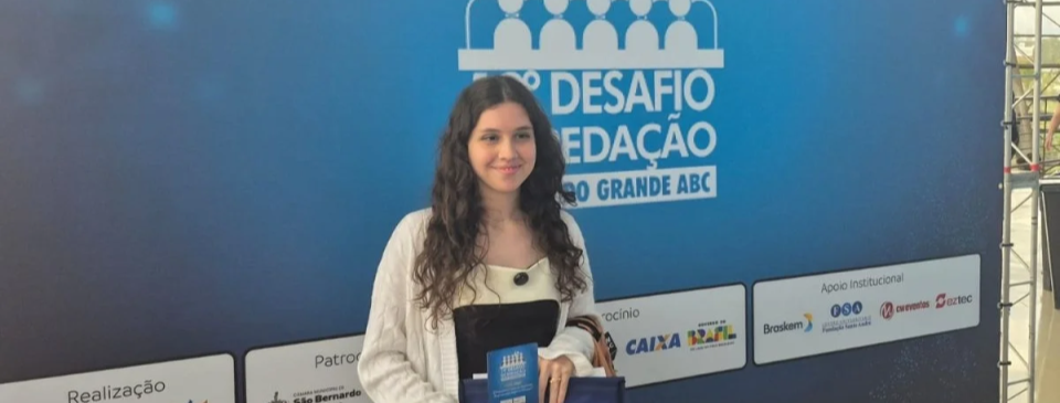 Alunas do SESI-SP são premiadas no 19º Desafio de Redação do Diário do Grande ABC 