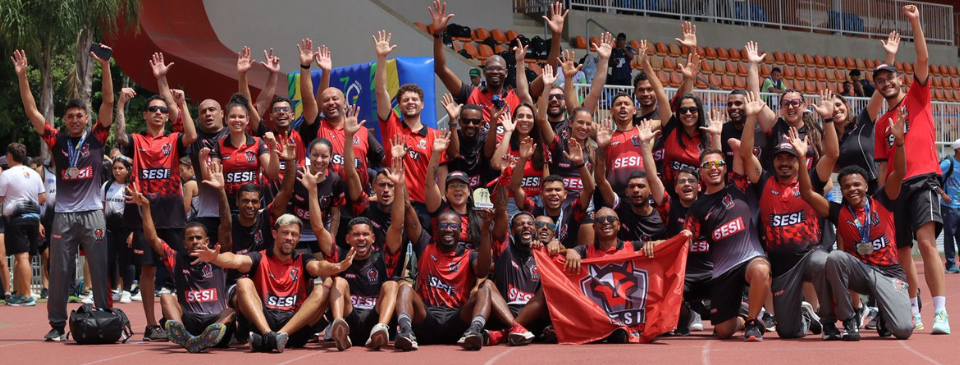 Atletas do SESI-SP conquistam 29 medalhas no Campeonato Brasileiro Paralímpico de Atletismo e encerram 2025 como a segunda melhor equipe do país