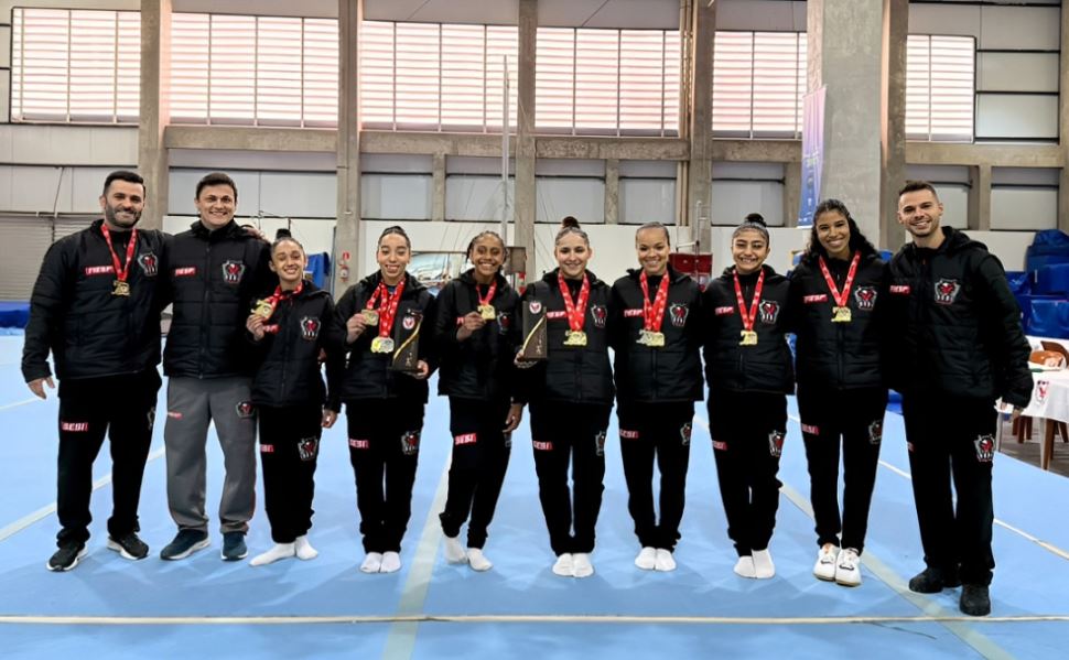 SESI-SP conquista título por equipes no Campeonato Estadual Adulto de Ginástica Artística 