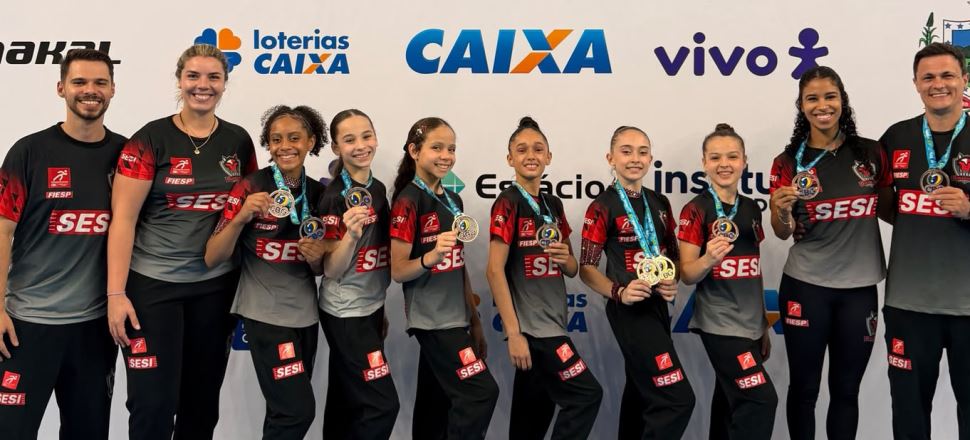 Ginástica Artística do SESI-SP conquista resultados de destaque nas categorias de base 