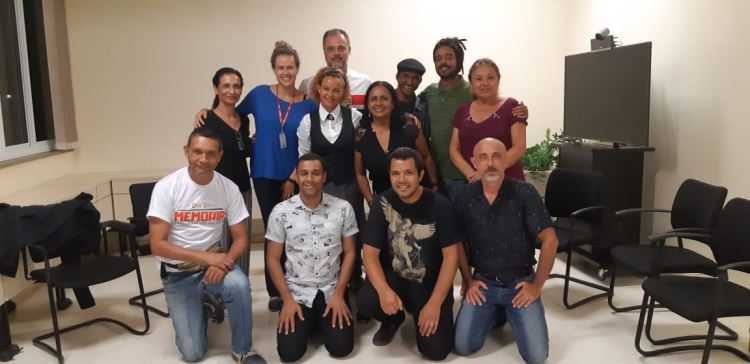 Reunião com artistas