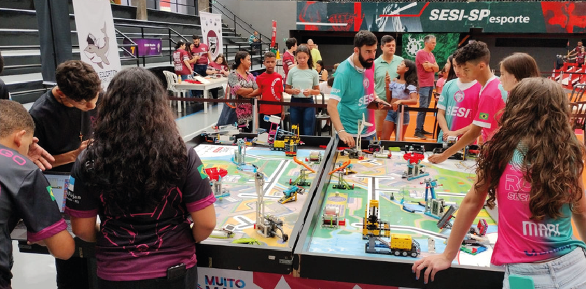 Equipe de robótica do SESI Taubaté promove evento sobre tecnologia