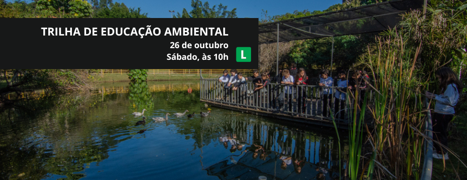 Trilha de Educação Ambiental é atração gratuita no SESI Votorantim no próximo sábado (26) 