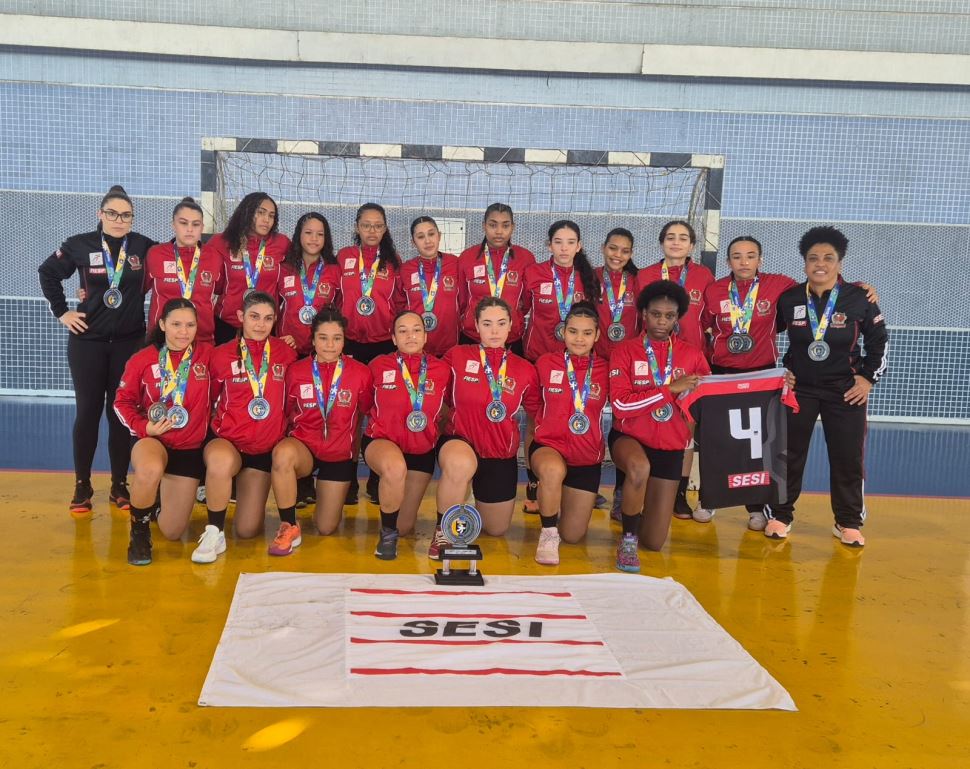 Sesi Votorantim é vice-campeão na Copa Sudeste de Handebol Juvenil Feminino e garante vaga para o Campeonato Brasileiro