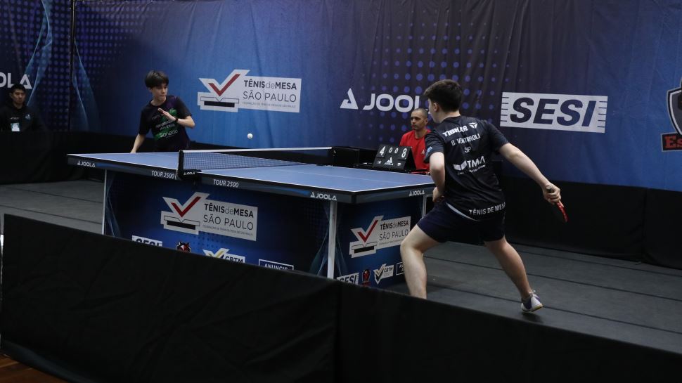 Sesi Votorantim recebe mais de 400 atletas e paratletas na IV Etapa do Ranking Estadual de Tênis de Mesa da FTMSP