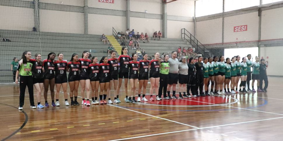 Sesi Votorantim é campeão da Liga de Handebol do Estado de São Paulo na categoria Cadete