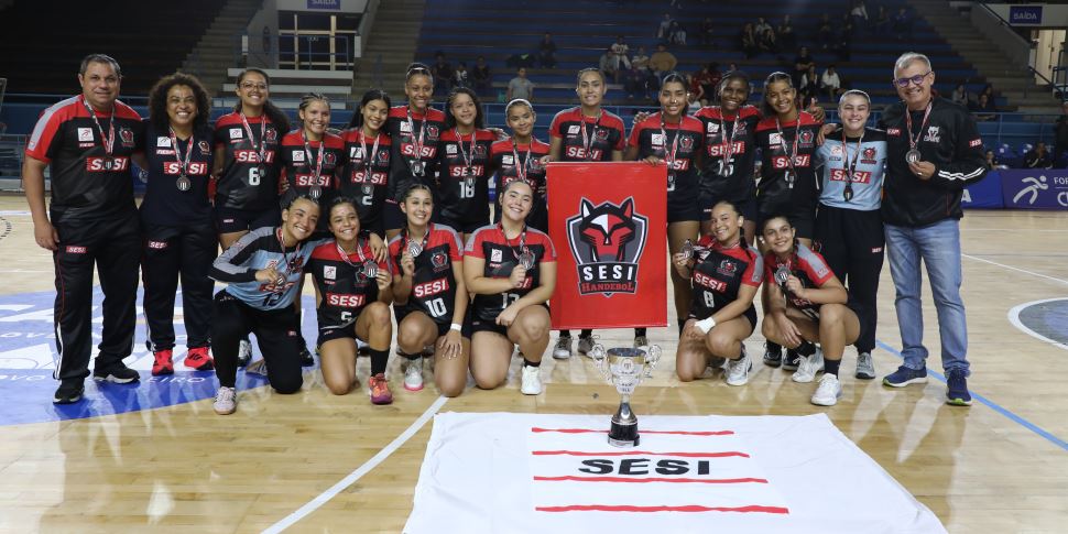 Sesi Votorantim é vice-campeão do Super Paulistão Juvenil Feminino em ano de estreia