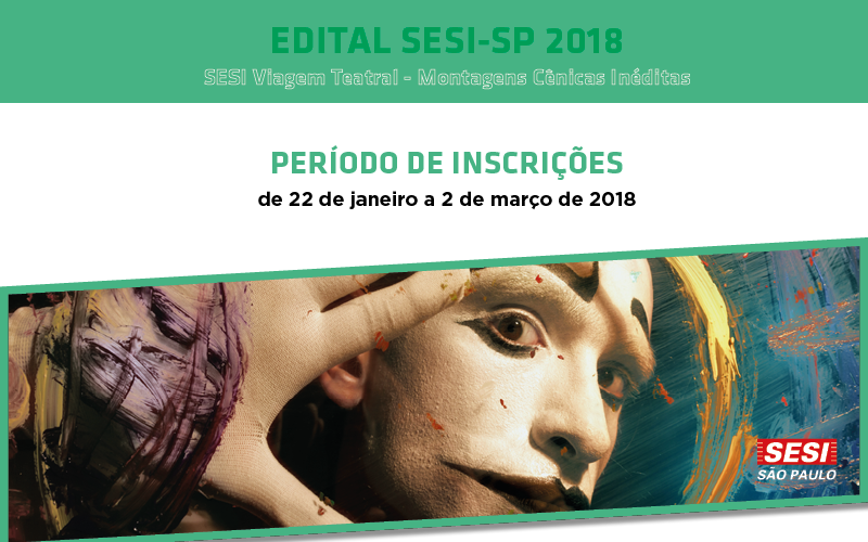SESI-SP seleciona grupos e companhias para produzir espetáculos inéditos 