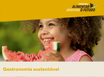 E-book gratuito “Gastronomia sustentável”