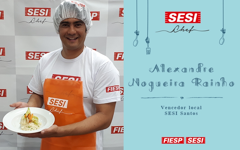 Santos sedia a segunda fase do concurso de culinária SESI Chef