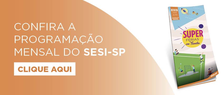 Confira a programação de janeiro e venha curtir as férias com a gente!
