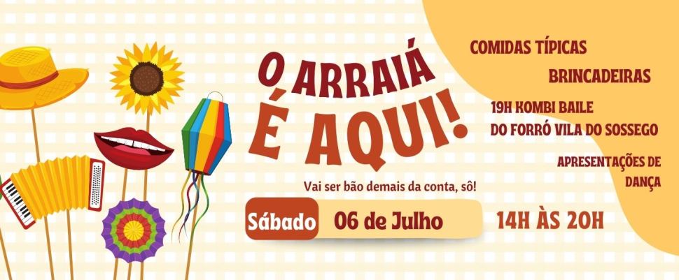Reserve seu ingresso para a melhor Festa Julina da região 