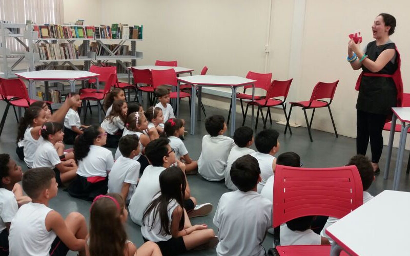 Biblioteca Escolar Escola SESI de Araçatuba de cara nova