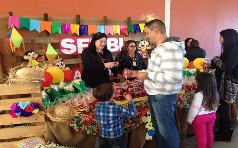 A SELIBI entrou até na festa junina