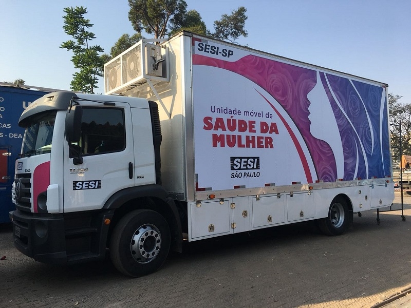 SESI-SP REALIZA EXAMES DE MAMOGRAFIA NA LUPO EM ARARAQUARA