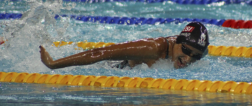 Nadadores do SESI-SP conquistam duas medalhas na abertura do Troféu Brasil