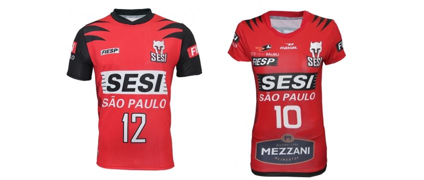 Torcidas dos times do SESI-SP poderão vestir a camisa