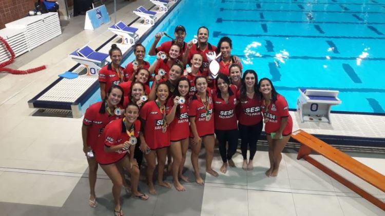 Polo aquático feminino do Sesi-SP: das categorias de base para o bicampeonato Paulista adulto