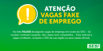 Fake: sites falsos estão divulgando vagas de emprego no Sesi e no Senai 