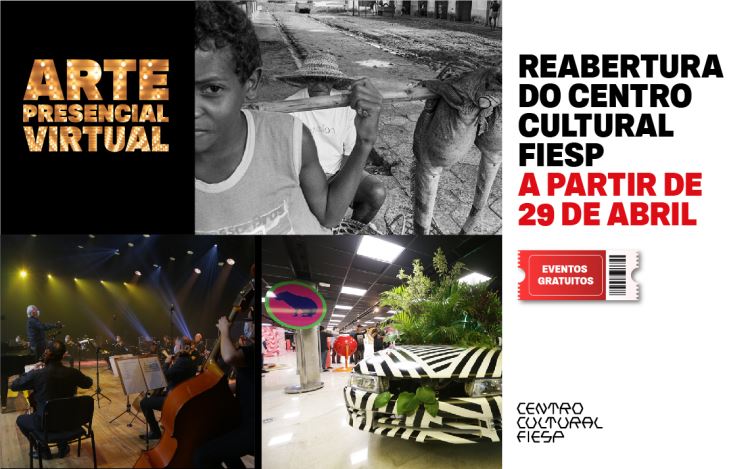 Centro Cultural Fiesp reabre exposições nesta quinta-feira (29/4)